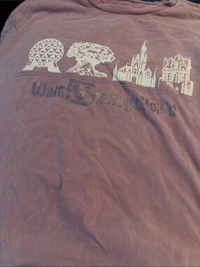 Disney Mauve Walt Disney World Graphic Tee